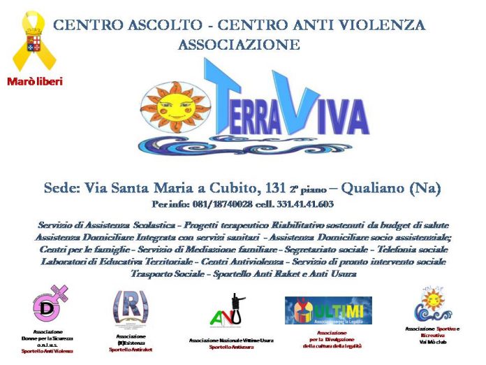 Qualiano: L’associazione Terra Viva cerca collaboratori qualificati per nuove sedi.